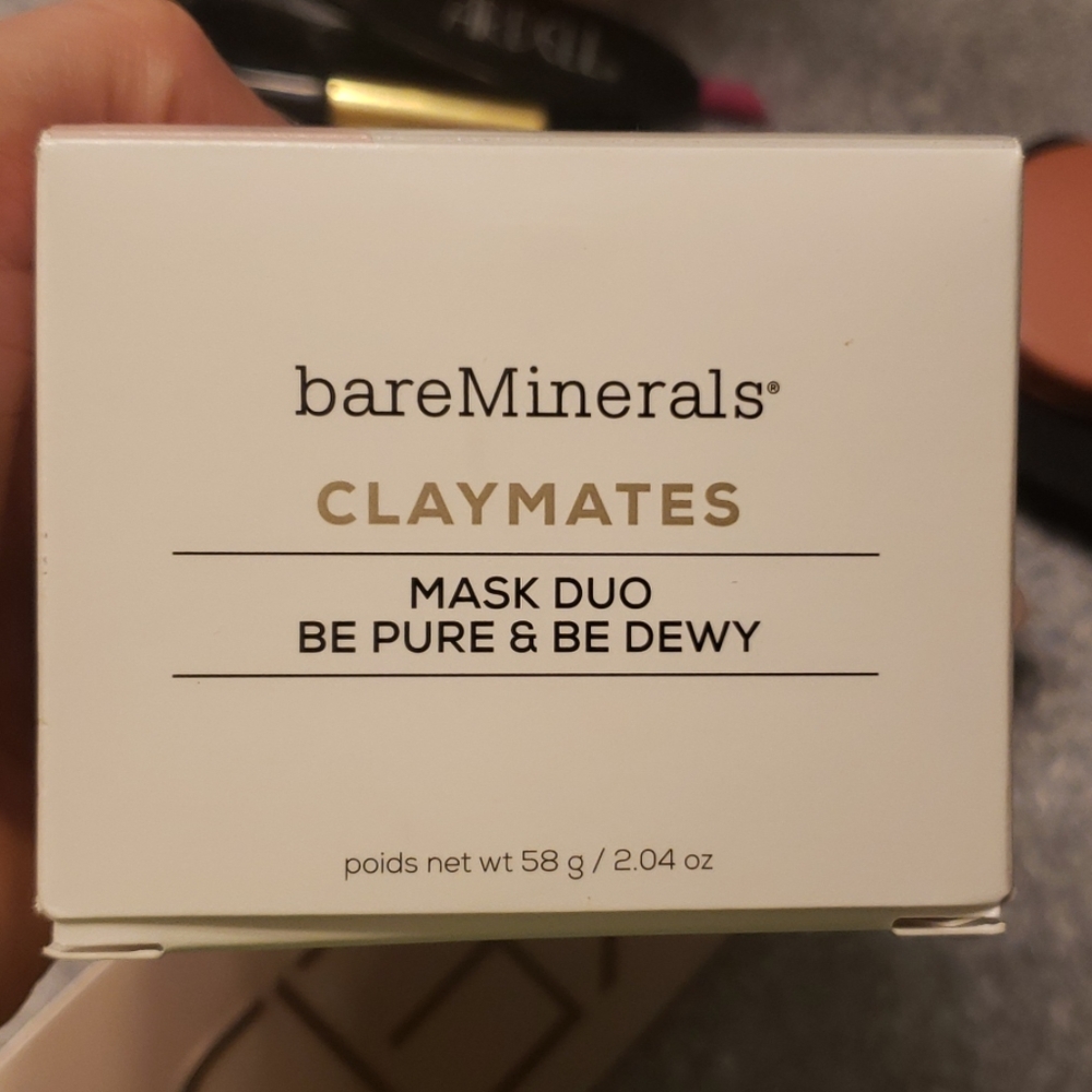 Bare minerals claymates mask duo NWT